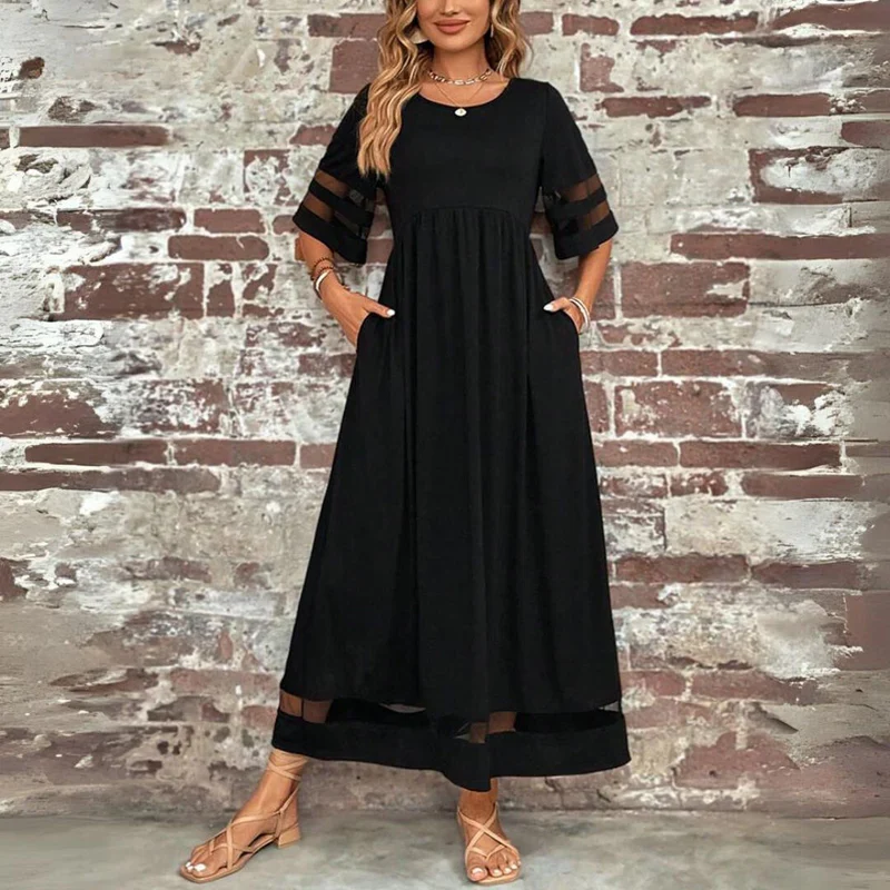 Flattering Tummy-Smoothing Midi Dress - greatdealsin