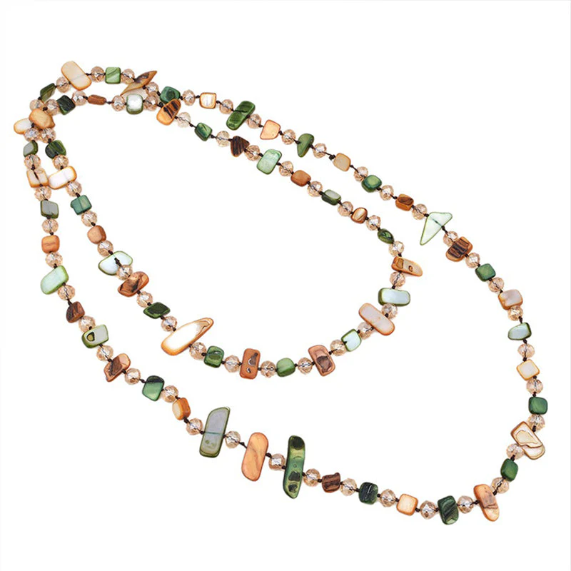 Bohemian Colorful Shell Necklace - greatdealsin