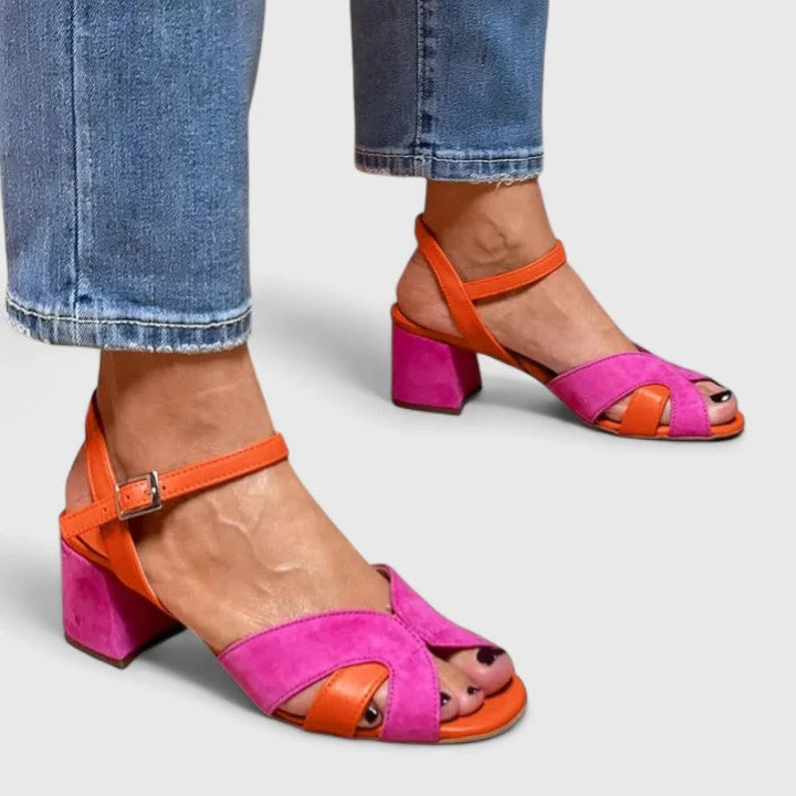 Vibrant Hues Orthopaedic Heels - greatdealsin
