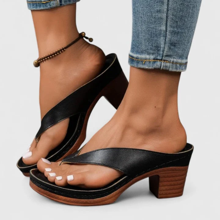 Chic Orthopaedic Heels - greatdealsin