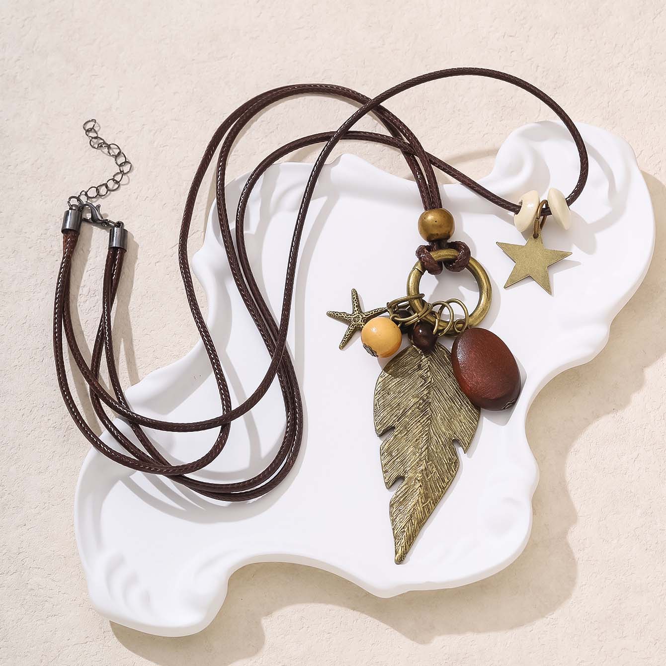 Alloy Feather Necklace - greatdealsin