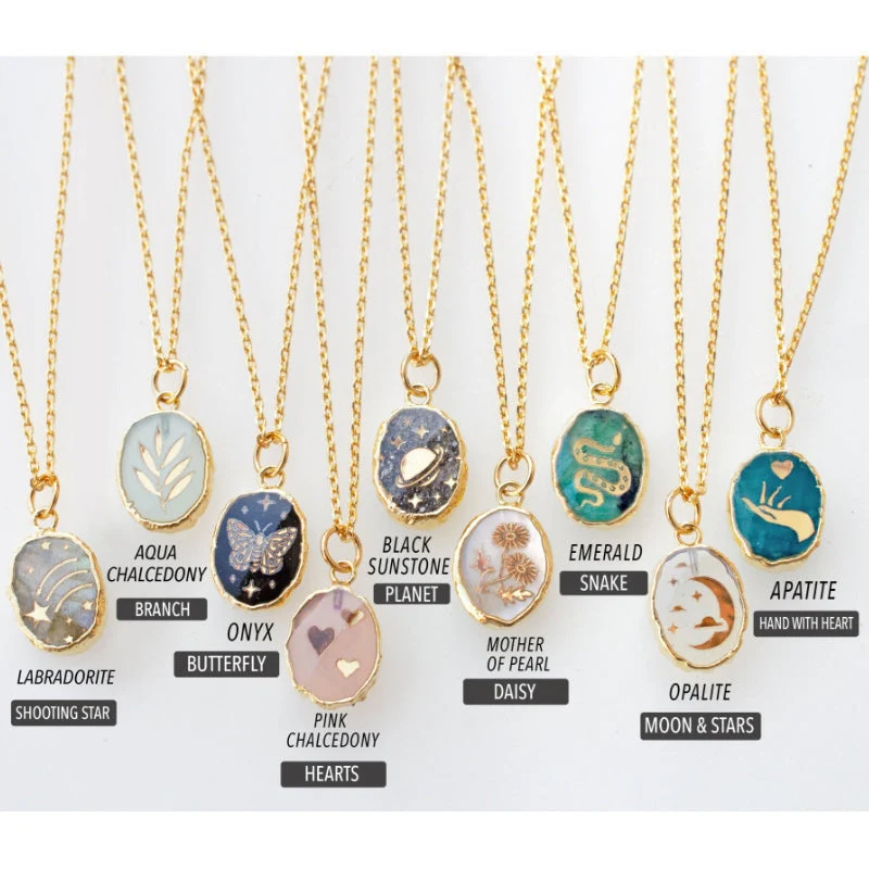 Symbol Stone Necklaces - greatdealsin