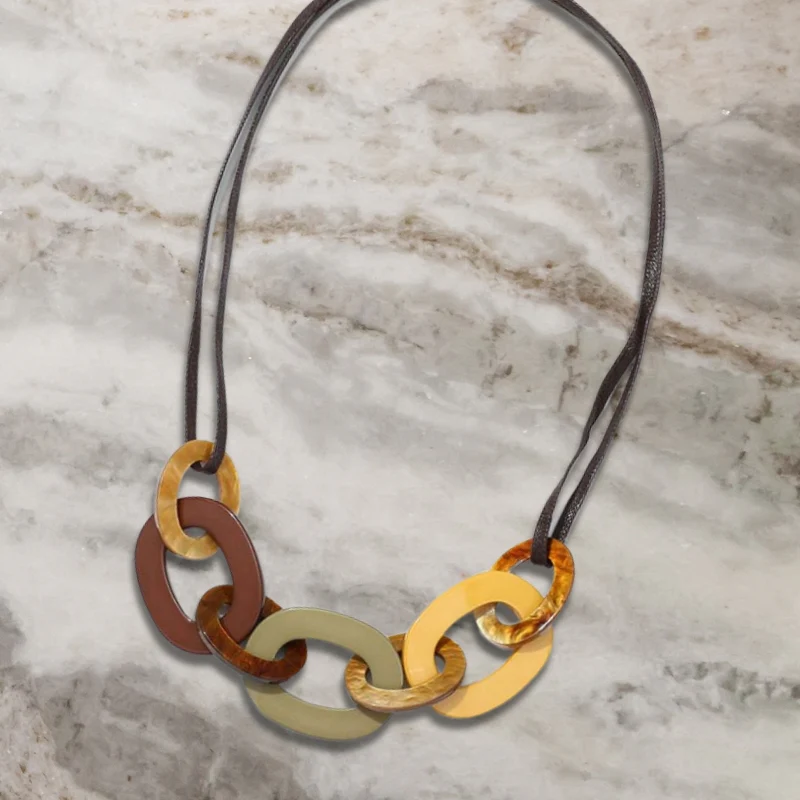 Acrylic Braided Necklace - greatdealsin