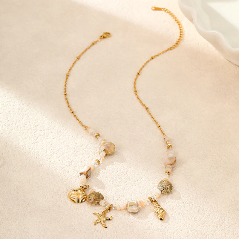 Coastal Charm Seashell Necklace - greatdealsin