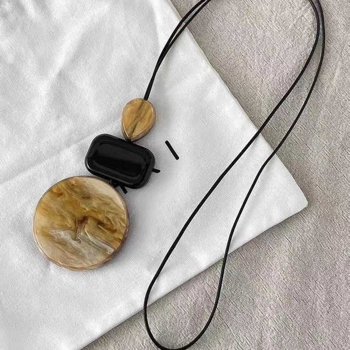 Retro Irregular Stone Necklace - greatdealsin