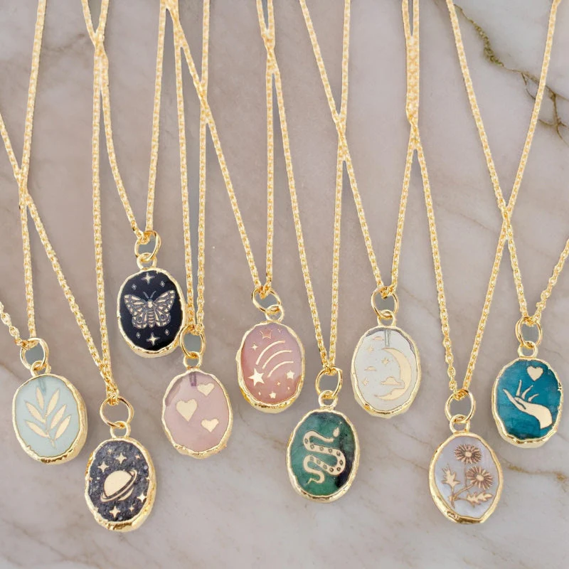 Symbol Stone Necklaces - greatdealsin