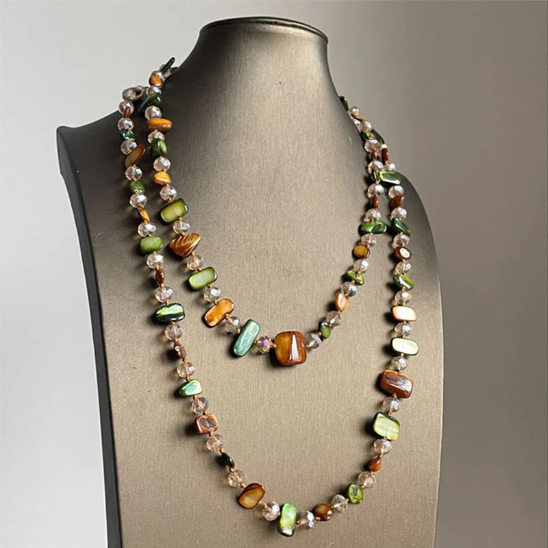 Bohemian Colorful Shell Necklace - greatdealsin