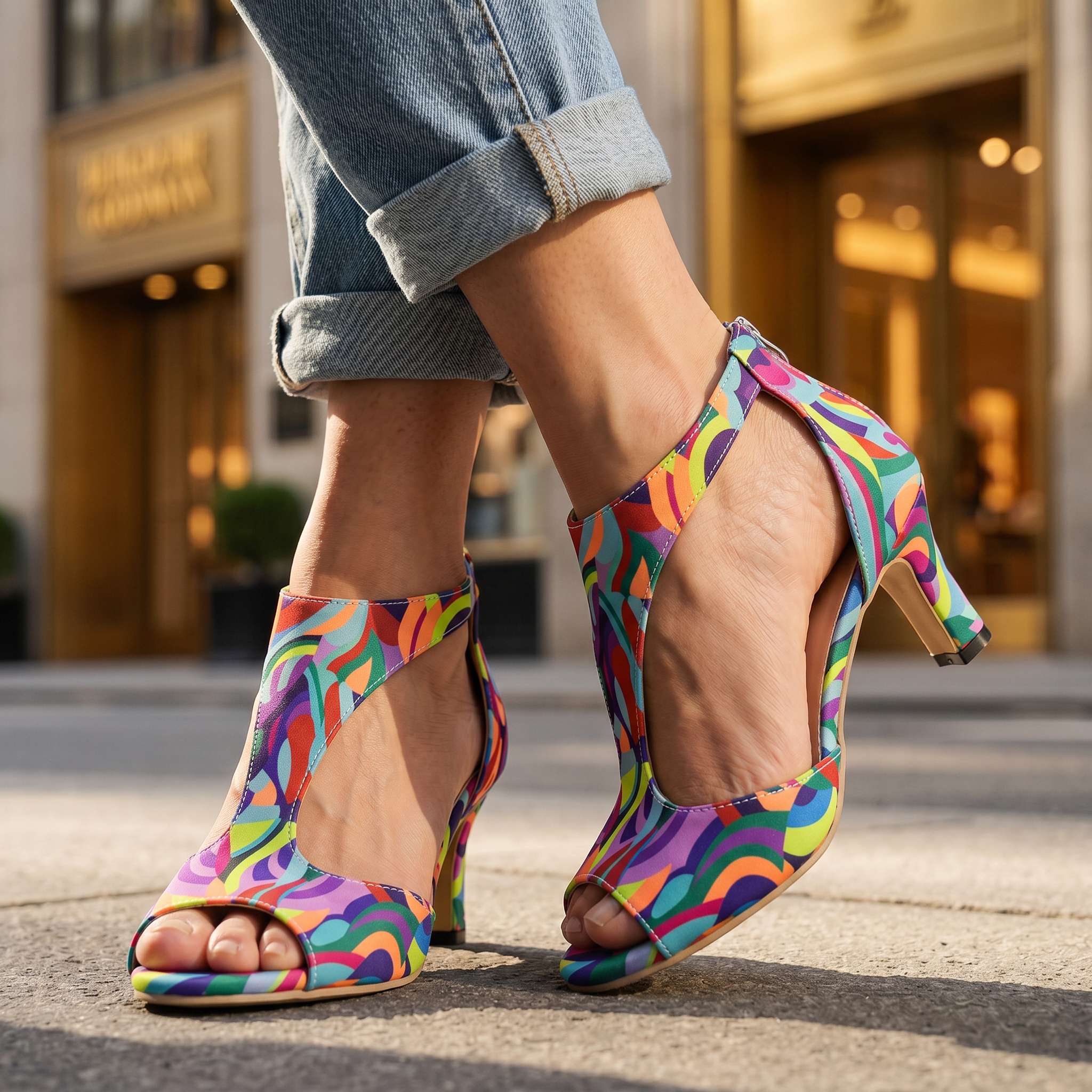 T-Strap Heels - greatdealsin