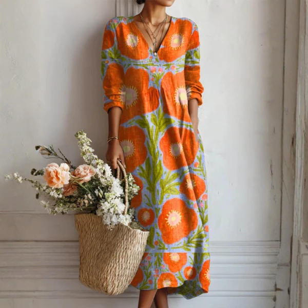 Enchanted Floral Dress - greatdealsin