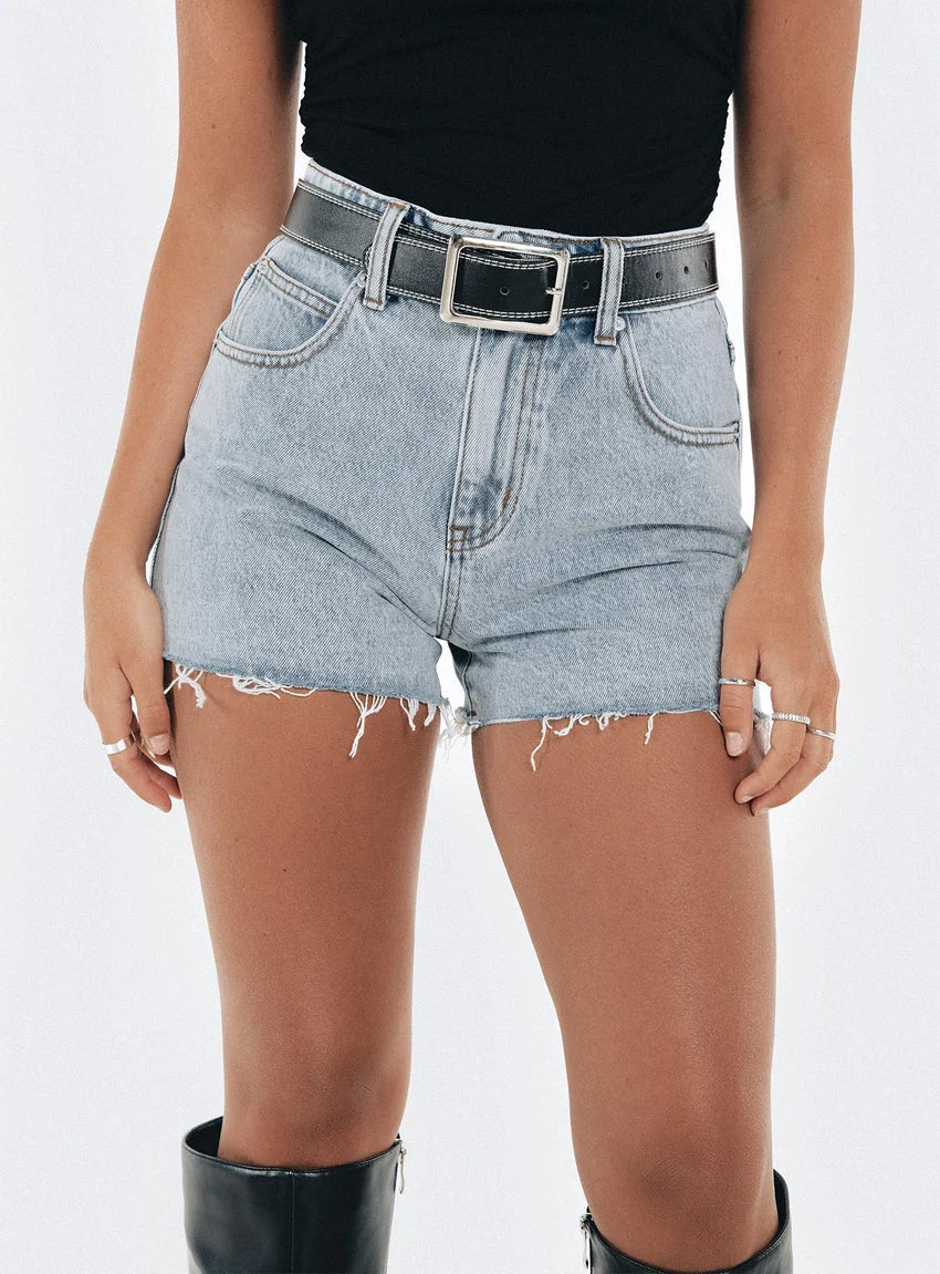 Denim Shorts Petite Lower Impact - greatdealsin