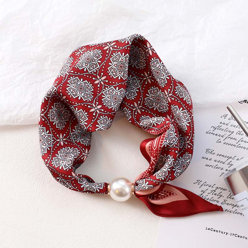 Ethnic Magnetic Clasp Scarf Necklace - greatdealsin