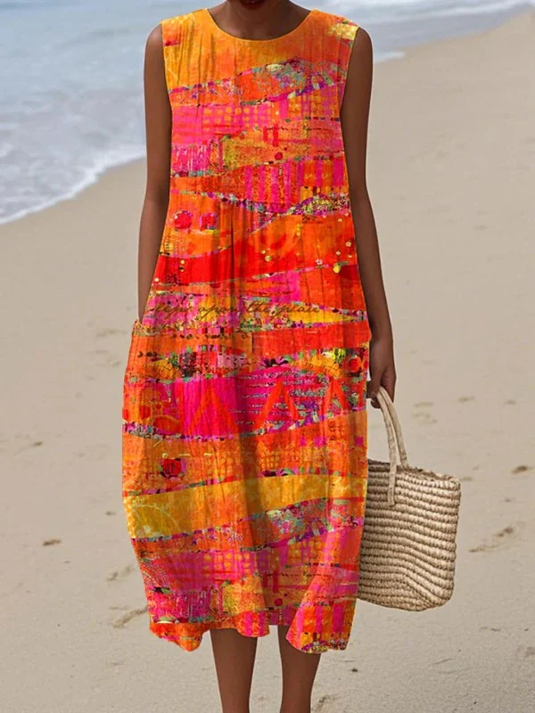 Sunset Midi Dress - greatdealsin