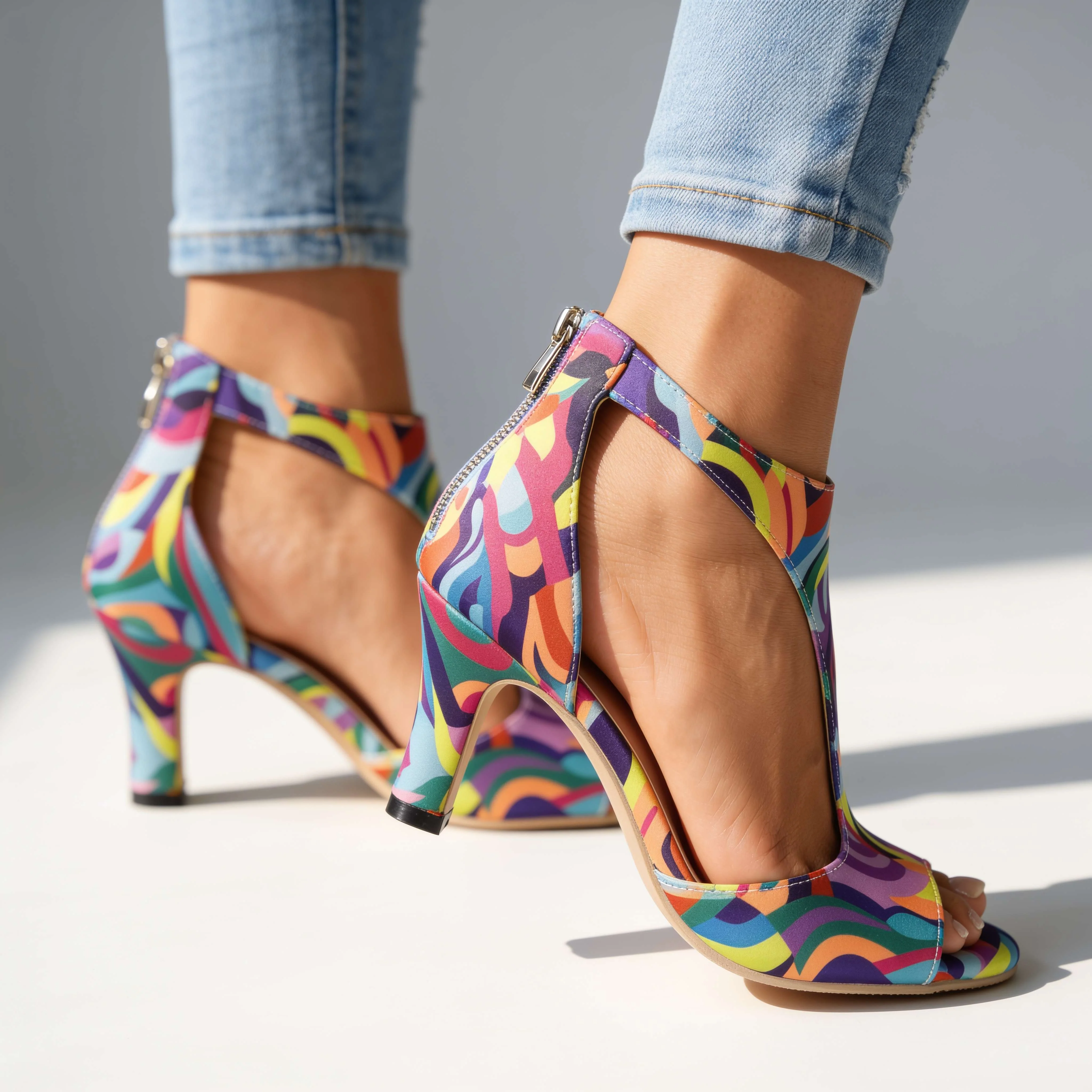 T-Strap Heels - greatdealsin