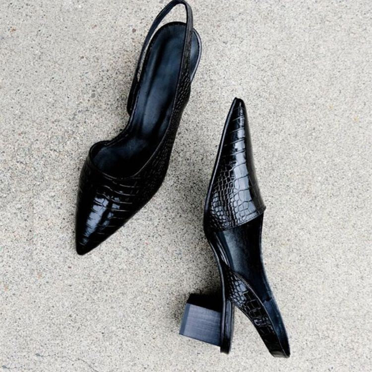 Everyday Comfort Heels Retro Inspired - greatdealsin