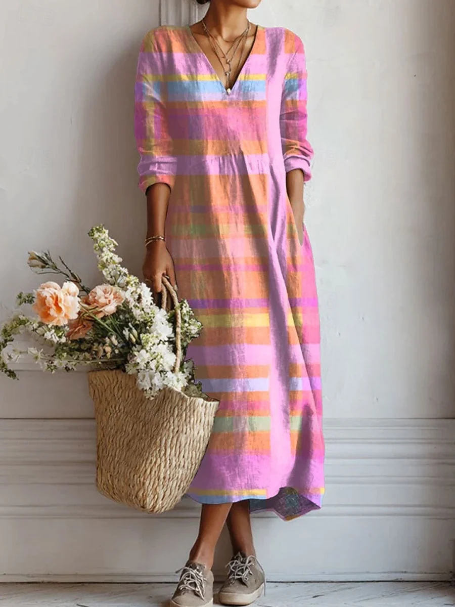 Everyday Comfort Dress Pastel & Vivid - greatdealsin